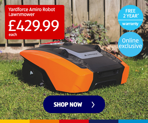 Yardforce Amiro Robot Lawnmower - Shop Now