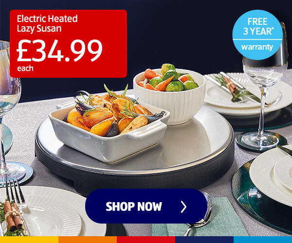 Electric Heated Lazy Susan - Shop Now