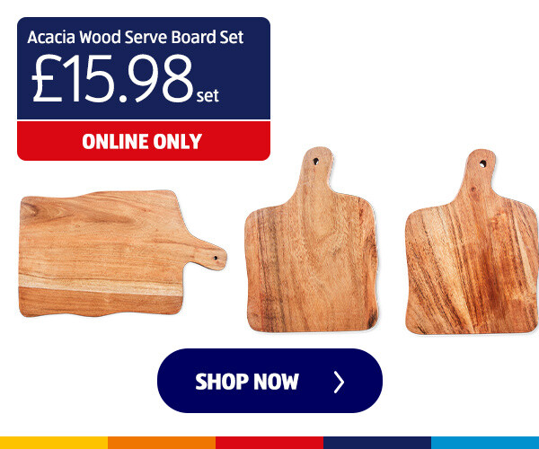 Acacia Wood Serve Board Set