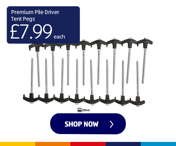 Premium Pile Driver Tent Pegs - Shop Now