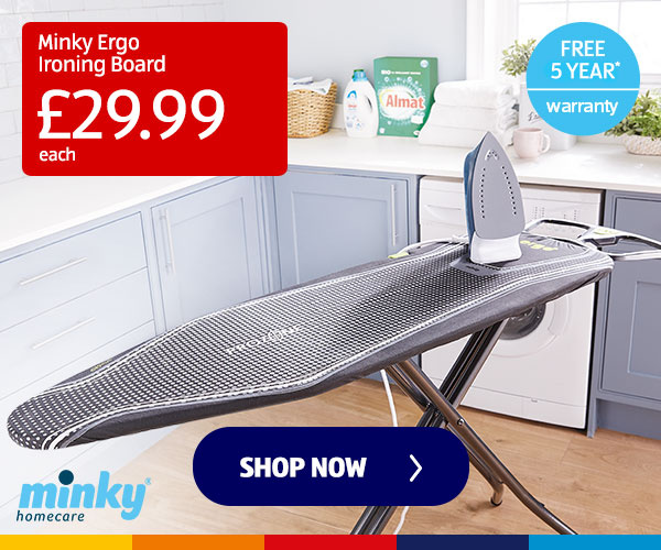 Minky Ergo Ironing Board - Shop Now