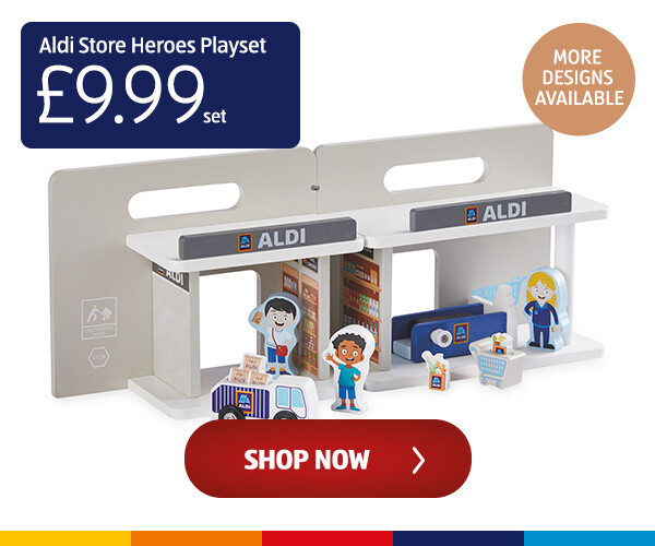 Aldi Store Heroes Playset