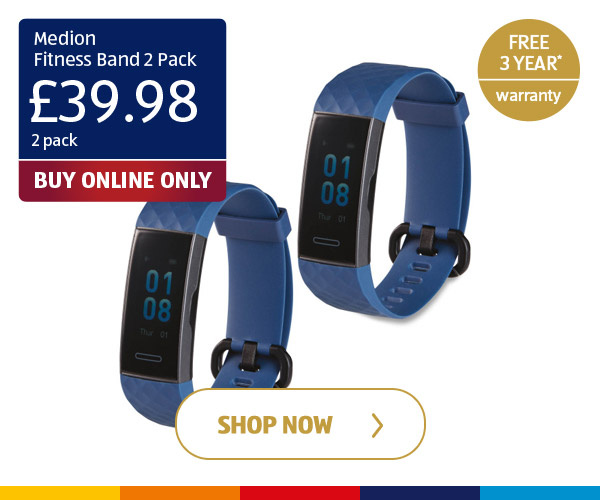 Medion Fitness Band 2 Pack - Shop Now