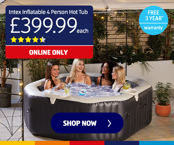 ntex Inflatable 4 Person Hot Tub