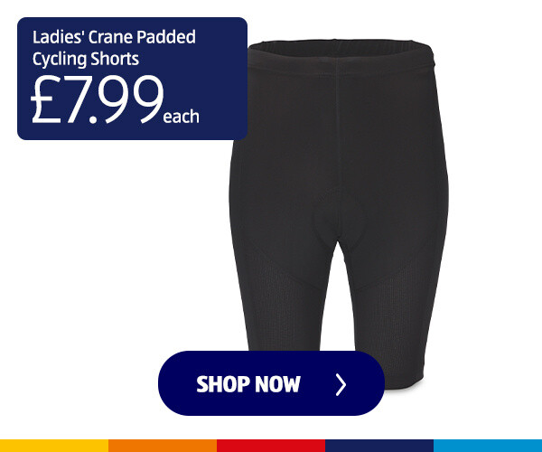 Ladies' Crane Padded Cycling Shorts - Shop Now