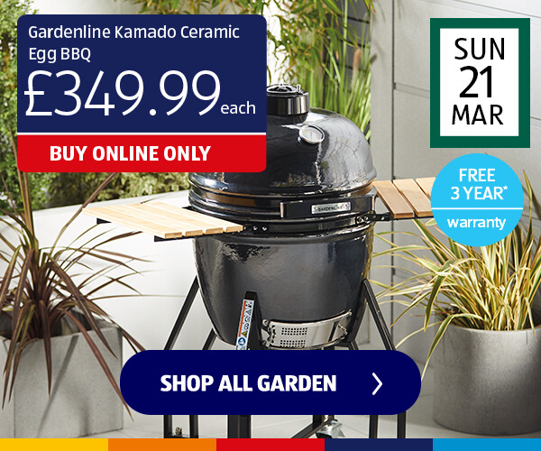 Gardenline Kamado Ceramic Egg BBQ - Shop Now