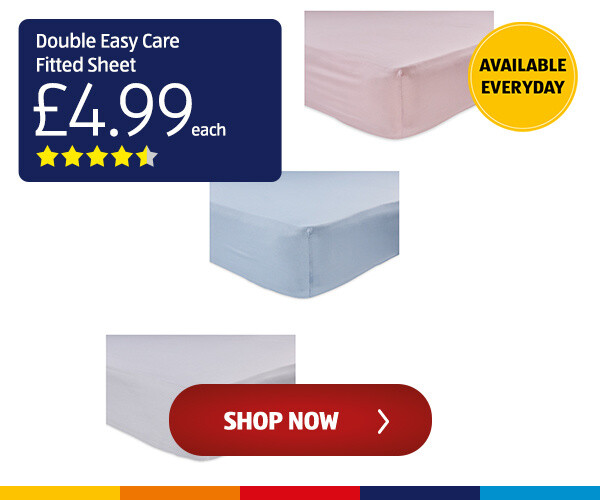 Double Easy Care Fitted Sheet