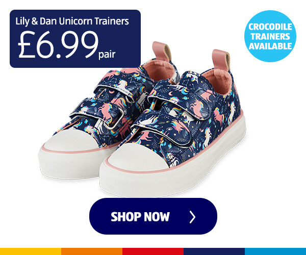 Lily & Dan Unicorn Trainers