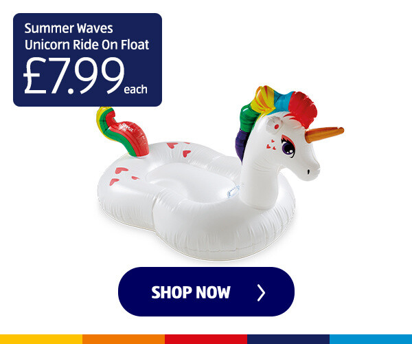 Summer Waves Unicorn Ride On Float - Shop Now