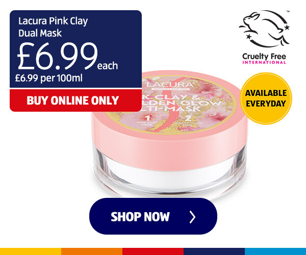 Lacura Pink Clay Dual Mask