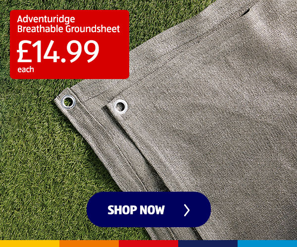 Adventuridge Breathable Groundsheet - Shop Now