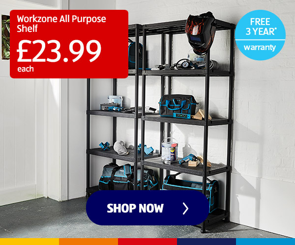 Workzone All Purpose Shelf - Shop Now