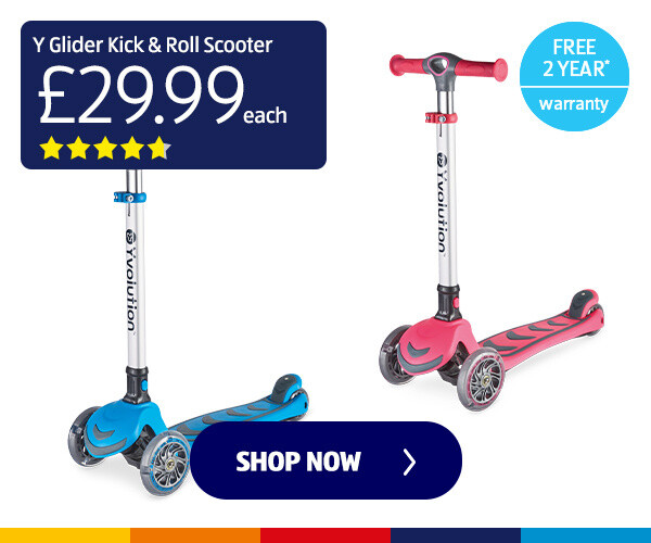 Y Glider Kick & Roll Scooter