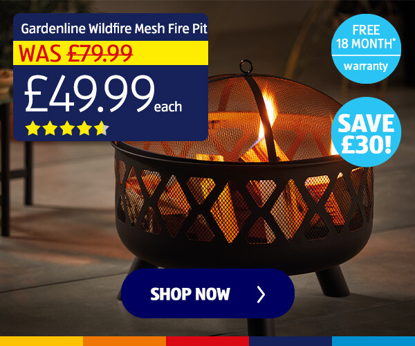 Gardenline Wildfire Mesh Fire Pit