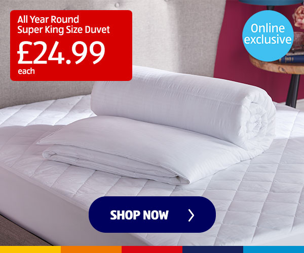 All Year Round Super King Size Duvet - Shop Now