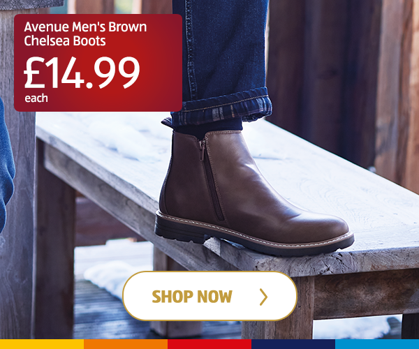 Avenue Men's Brown Chelsea Boots - Shop Now