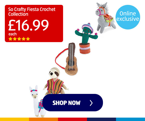 So Crafty Fiesta Crochet Collection - Shop Now