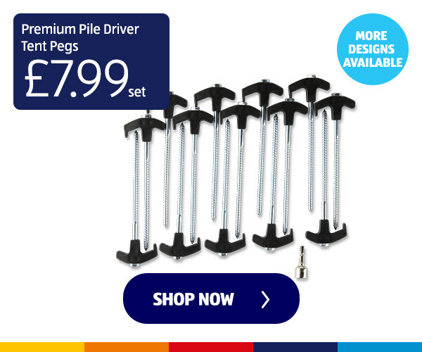 Premium Pile Driver Tent Pegs