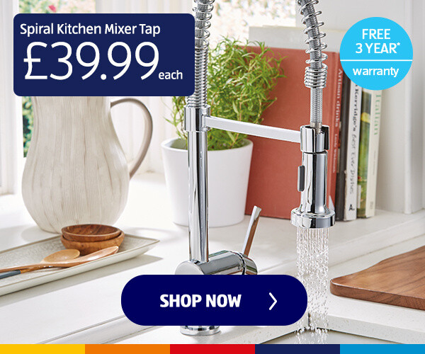 Spiral Kitchen Mixer Tap