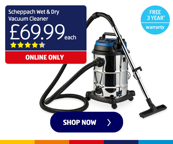 Scheppach Wet & Dry Vacuum Cleaner