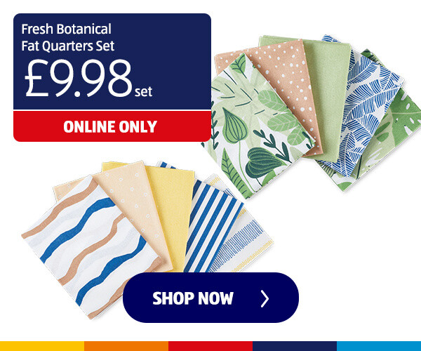 Fresh Botanical Fat Quarters Set - 9.98 set