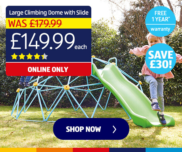 Large Climbing Dome with Slide