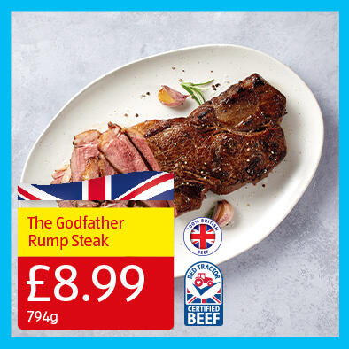 The Godfather Rump Steak - 8.99 794g