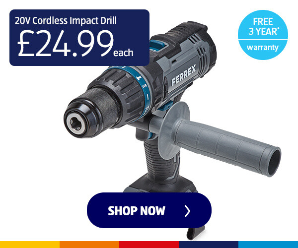 20V Cordless Combi Drill