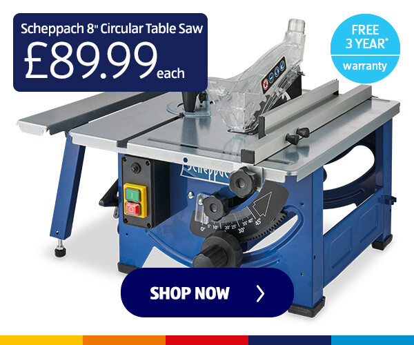 Scheppach 8 Circular Table Saw