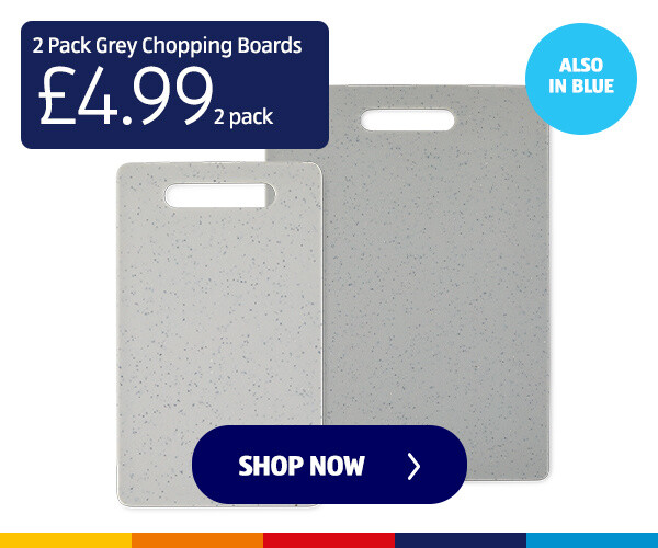 2 Pack Grey Chopping Boards