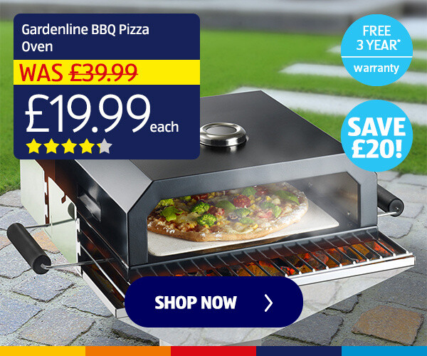 Gardenline Barbeque Pizza Oven