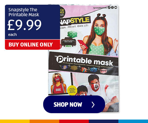 Snapstyle The Printable Mask - Shop Now