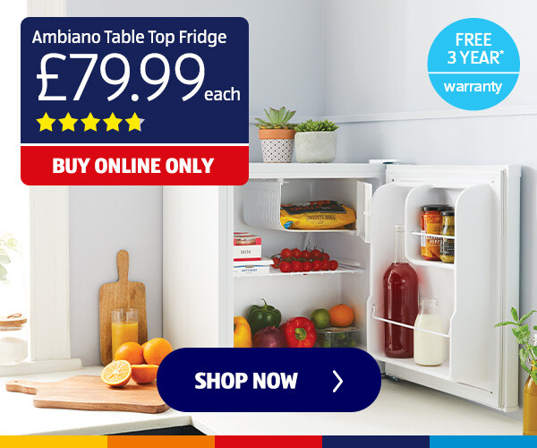 Ambiano Table Top Fridge