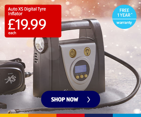 Auto XS Digital Tyre Inflator - Shop Now