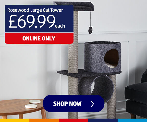 Rosewood Large Cat Tower