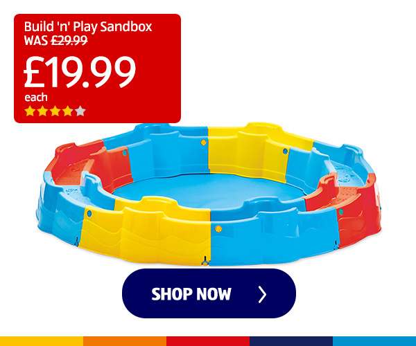 Build 'n' Play Sandbox - Shop Now