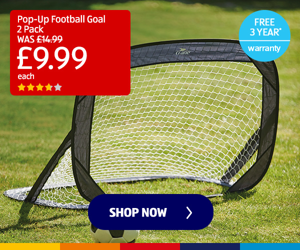 Pop-Up Football Goal 2 Pack - Shop Now