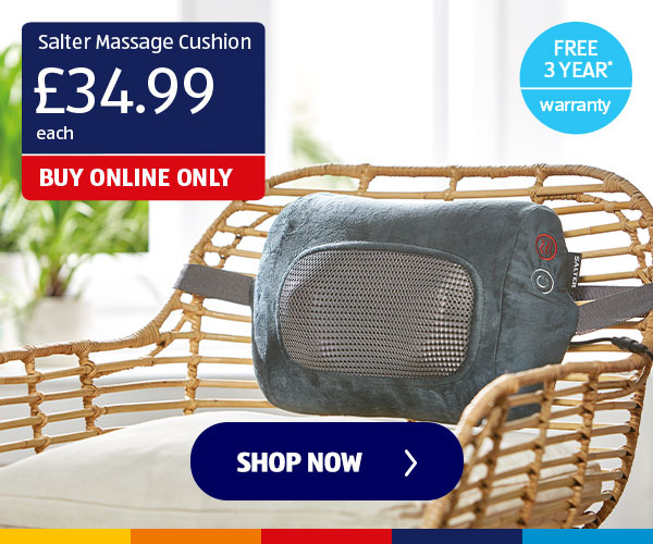 Salter Massage Cushion - Shop Now