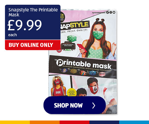 Snapstyle The Printable Mask - Shop Now