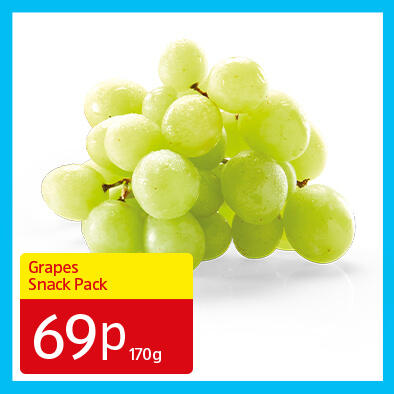 Grapes Snack Pack - 69p 170g