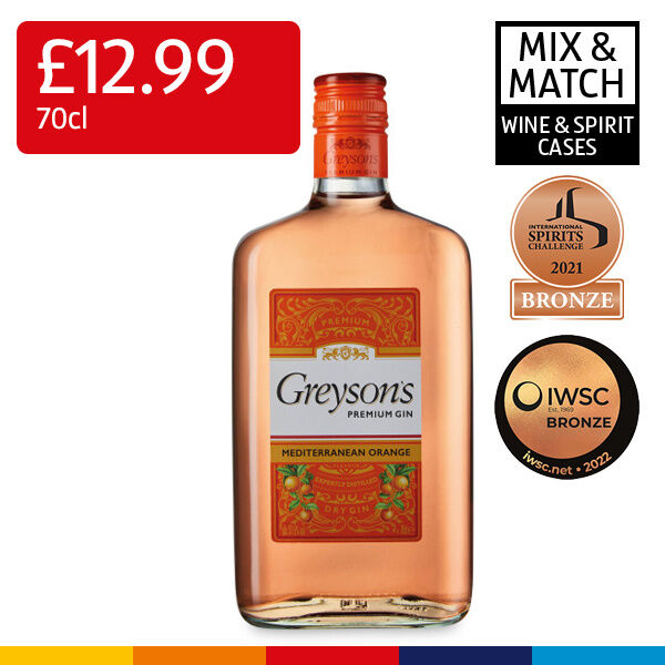 Greyson's Mediterranean Orange Gin