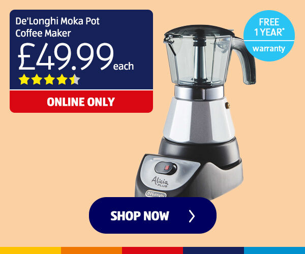 De'Longhi Moka Pot Coffee Maker