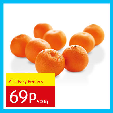 Mini Easy Peelers - 69p 500g