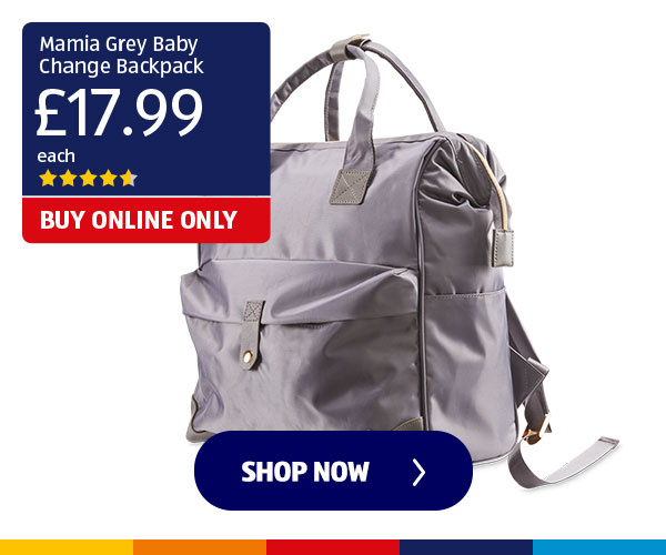 Mamia Grey Baby Change Backpack – Shop Now