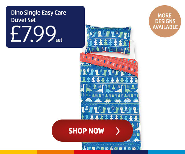 Dino Single Easy Care Duvet Set