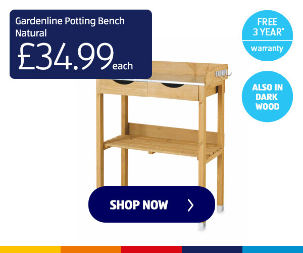 Gardenline Potting Bench Natural