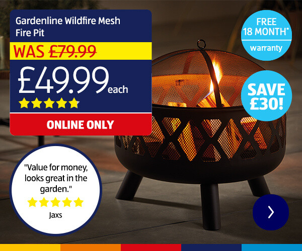 Gardenline Wildfire Mesh Fire Pit