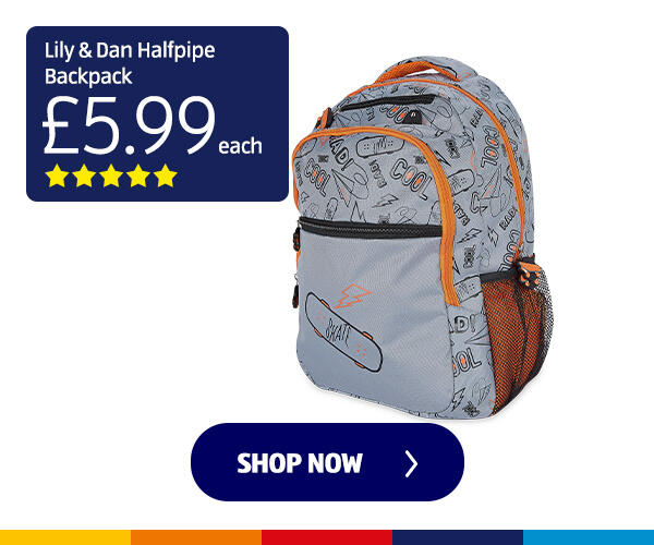 Lily & Dan Half-Pipe Backpack