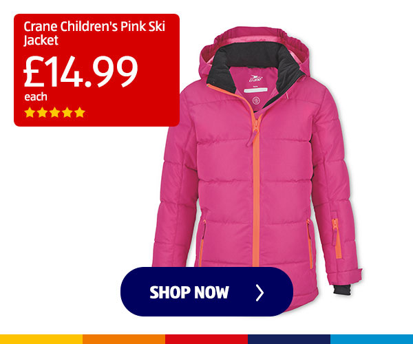 Crane Children's Pink Ski Jacket - Shop Now