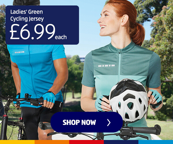 Ladies' Green Cycling Jersey - Shop Now